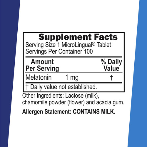 Suplemento De Melatonina Superior Source 1 Mg Com Camomila 1 - Imagem 3