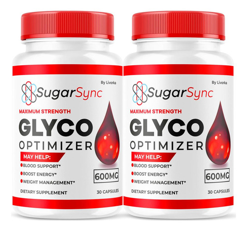 Livorka (2 Pacote) Otimizador De Glyco Sync Glyco Sync Glyc