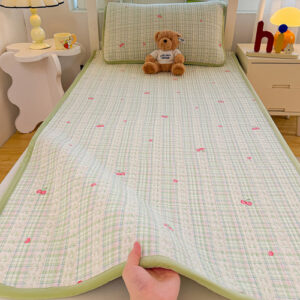 Capa De Cama De Casal Classe A De Algodão E Veludo Veludo L