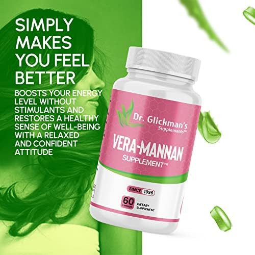 Dr. Suplementos Glickman Suplemento Vera-mannan Aloe Vera - Imagem 6