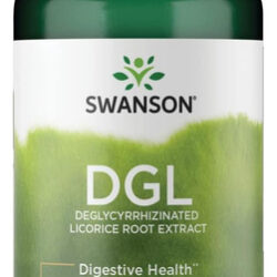 Swanson High Potency Dgl (alcaçuz) - Suplemento De Ervas Que