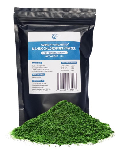 Sr Fitoplâncton Marinho Ros 045 Kg Superalimento Nutritivo