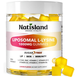 Natisland Lipossômica L-lisina Gummies 1000mg Suplemento De