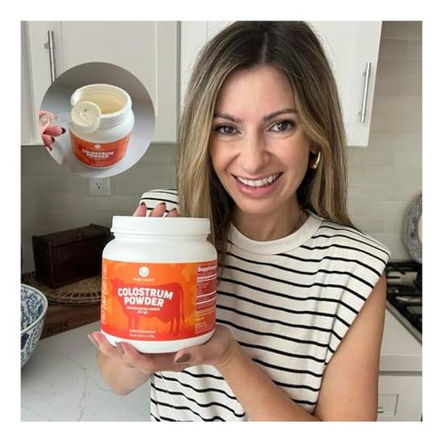Colostro Em Pó De Veludo Puro Para Saúde Intestinal Inchaço - Imagem 2
