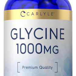 Carlyle Glicina 1000 Mg 90 Pastilhas Em Pó Cápsulas