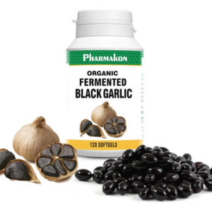 Alho Preto Envelhecido Orgânico Pharmakon Cápsulas Moles Bi