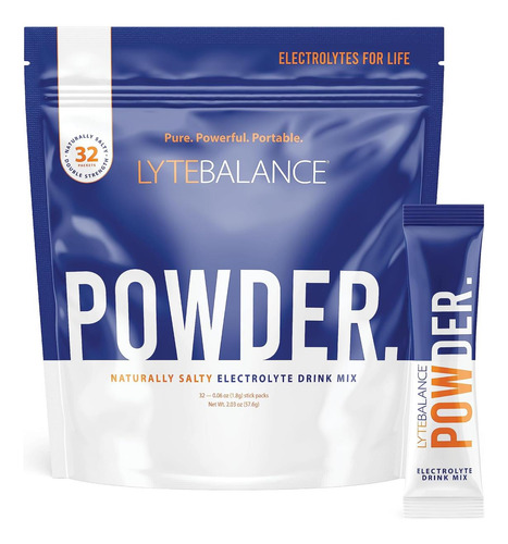 Lyte Balance Em Pó: 32 Pacotes De Potência Dupla Mistura
