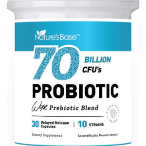 Natures Base Probióticos 70 Bilhões De Ufc - Probióticos P