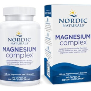 Complexo De Magnésio Nordic Naturals - 90 Cápsulas -