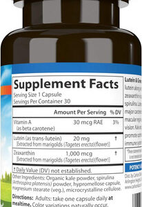 Carlson Luteína E Verdes 20 Mg Suporte Visual 30 Cáps.