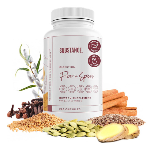 Substância. - Natures Fiber & Spices Para O Bem-estar Digest