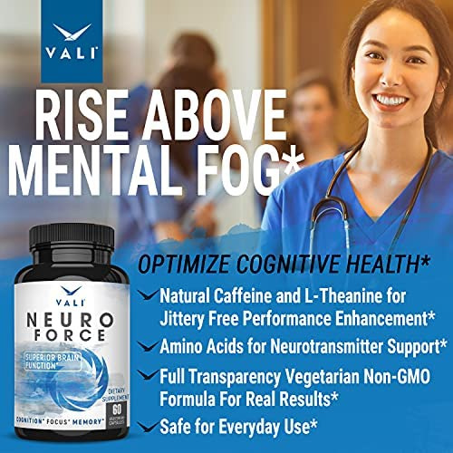 Suplemento De Reforço Cerebral Vali Neuro Force Para Foco - Imagem 5