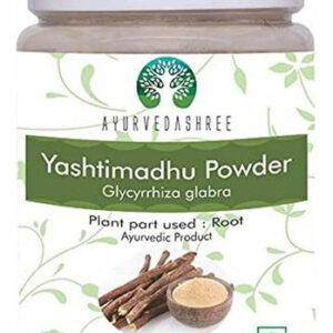 Ayurvedashree Yashtimadhu Pó 100 Gm Natural Mulethi Em Pó
