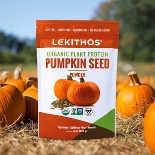 Lekithos Proteína De Semente De Abóbora Orgânica - 8 Oz - 17 - Imagem 9