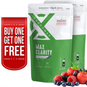 Cardomax Max Clarity Nootropics Brain Support Suplemento Caf