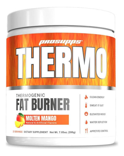 Prosupps Thermo Pó Termogênico Para Queima De Gordura - Cont