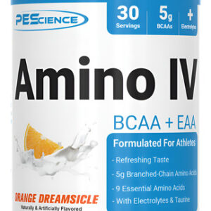 Suplemento Prescience Amino Iv Bcaa E Eaa Em Pó De Laranja 6