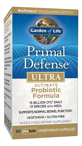Garden Of Life Primal Defense Ultra 90 Cápsulas De Suplemen