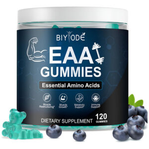 Gomas De Biyode Eaa Com Bcaa Para Suporte Muscular Diário