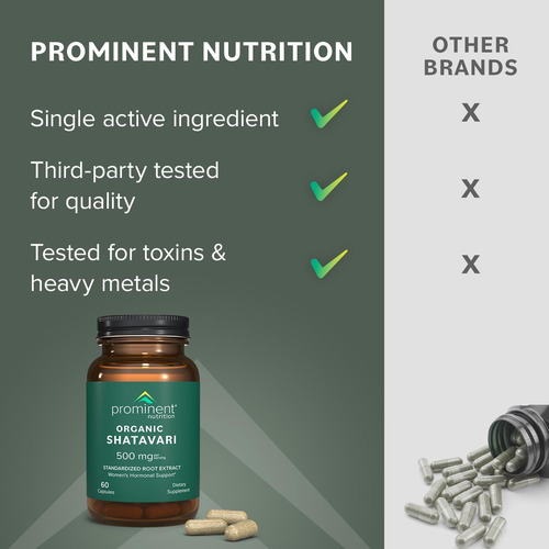 Cápsulas Shatavari Orgânicas De Nutrição Proeminente Suport - Imagem 6