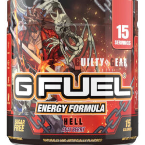 G Combustível Guilty Gear Hell Energy Drink Pó Mix De Cafeí