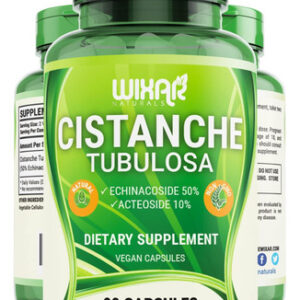 Cápsulas Wixar Naturals Cistanche Tubulosa - 50% EBrasilcosid