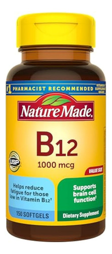 Vitamina B12 Produzida Na Natureza 1000 Mcg Dietética