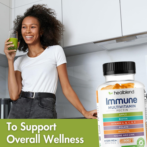 Healblend Power-packed Gomas De Urso Multivitamínicas Para A - Imagem 6