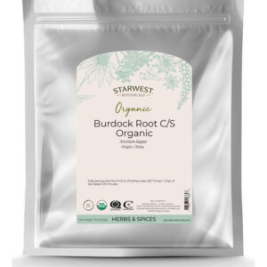 Raiz De Bardana Orgânica Starwest Botanicals 1 Libra