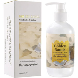 Loção Para Mãos E Corpo Golden Sands Aroma De Ilha