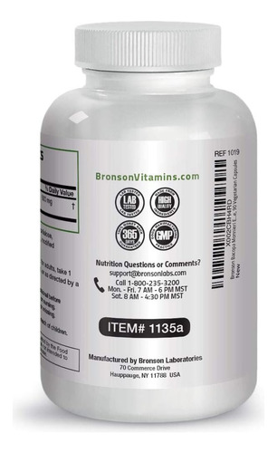 Extrato De Bronson Bacopa Monnieri 500 Mg - Promove Clareza - Imagem 7