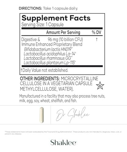 Shaklee - Optiflora® Di Probiótico -10 Bilhões De Ufc - 4 Ce - Imagem 2