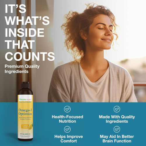 Greens First Omega-3 Optimize - Fórmula De Suplemento De Óle - Imagem 2