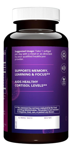Mrm Nutrição Ps 100mg Fosfatidilserina Saúde Cerebral - Imagem 2