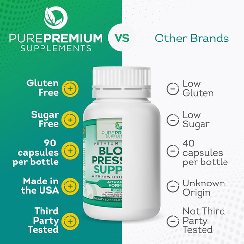 Purepremium Suplementos Suplementos Para Pressão Arterial Co - Imagem 7