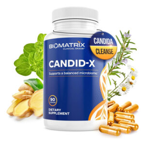 Biomatrix Candid-x Gut Cleanse Com Berberina Orégano Capri