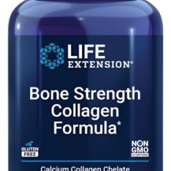 Fórmula De Colágeno Life Extension Com Vitamina D3 120 Cápsu