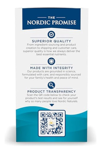 Nordic Naturals Omega Curcumina Limão - 60 Macios - Imagem 4