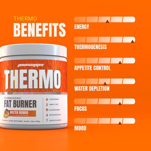 Prosupps Thermo Pó Termogênico Para Queima De Gordura - Cont - Imagem 8