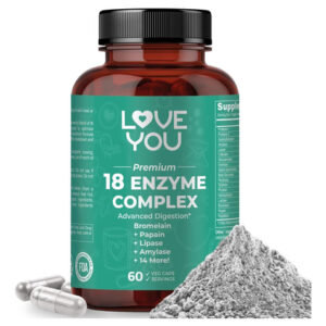 Love You 18 Complexo Enzimático Para Mulheres E Homens