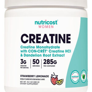 Nutricost Creatina Monohidratada Em Pó Para Mulheres Micron