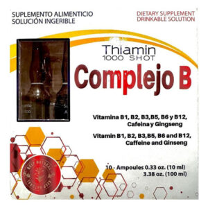 Complexo De Tiamina B Complejo B 1000 Shot Multivitaminas