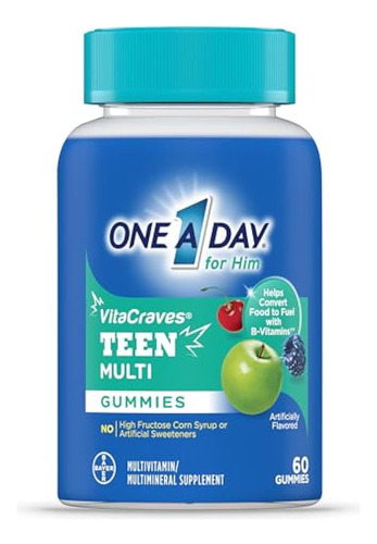 Gomas Multivitamínicas One A Day Teen For Him Gummy