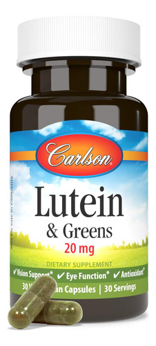 Carlson Luteína E Verdes 20 Mg Suporte Visual 30 Cáps. - Imagem 4