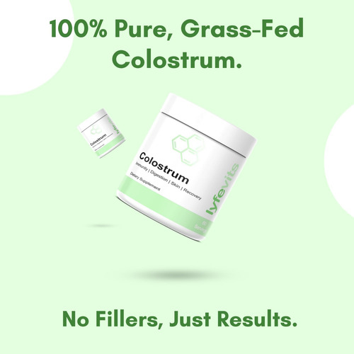 Colostro Em Pó Para Humanos - Colostro Orgânico Premium Em P - Imagem 4