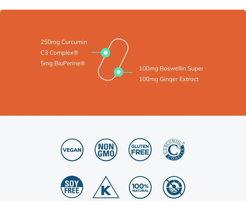 Better Way Health Curcumin Plus - Complexo Curcumina C3® + B - Imagem 5