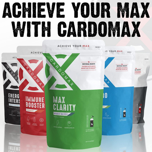 Cardomax Max Clarity Nootropics Brain Support Suplemento Caf - Imagem 8