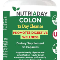Nutriasday Colon Cleanse 15 Day - Limpeza Avançada Do Cólon