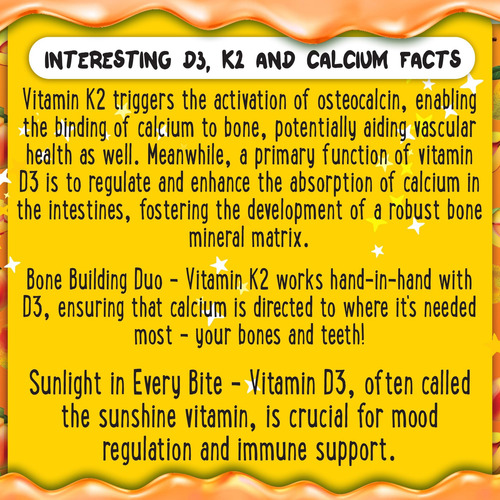 Oh My Chewy Gomas De Vitamina D3 K2 Para Crianças E Adultos - Imagem 7