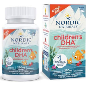 Nordic Naturals Dha Para Crianças Morango - 120